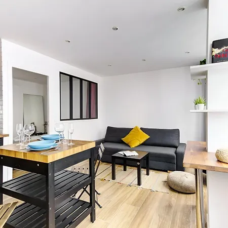 318 Suite Pivert - Superb Apartment In Parijs Buitenkant foto
