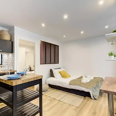 318 Suite Pivert - Superb Apartment In Parijs Buitenkant foto