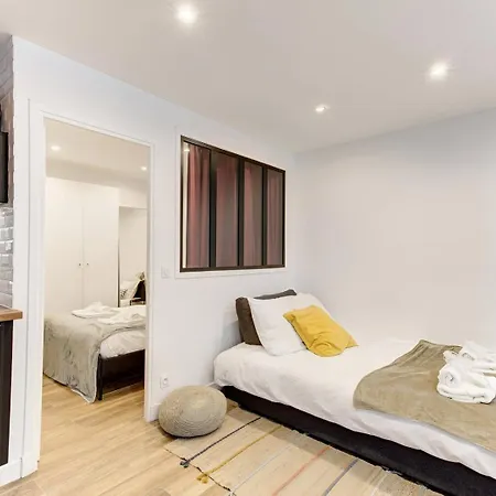 318 Suite Pivert - Superb Apartment In Parijs Buitenkant foto